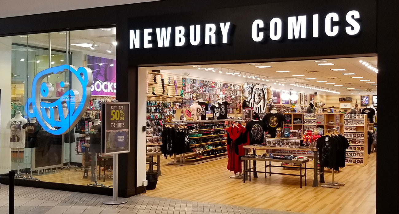 Inside Newbury Comics Store